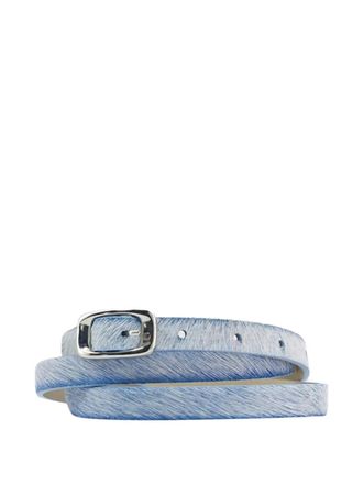 Paloma Wool Greta square-buckle belt - Blauw