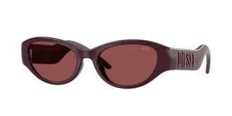 Diesel DL3021U 205275 Womens Sunglasses Purple Size 52