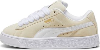 Puma Mens Beige/White Sneakers Suede XL, beige, 4.5 UK