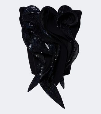 Maticevski Lavish sequined top