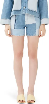 DL1961 x KSENIASCHNAIDER Kaia Denim Shorts in Patchwork at Nordstrom Rack, Size 30