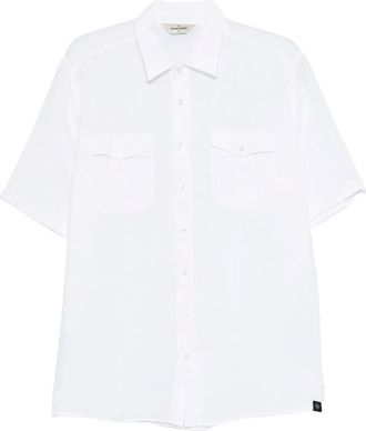 Gran Sasso Camicia in lino - Bianco