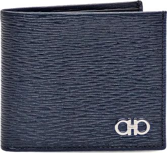 Ferragamo Portafoglio con logo - Blu