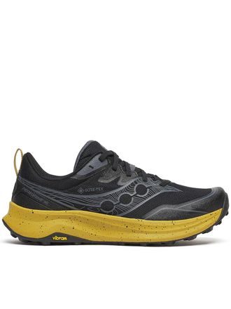 Saucony Black Peregrine 16 GTX Running Sneakers