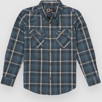 Salty Crew Daybreak Flannel Kids Hemd blau