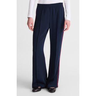 Madewell Pull-On Bootcut Track Pants in Classic Navy at Nordstrom, Size Xx-Small