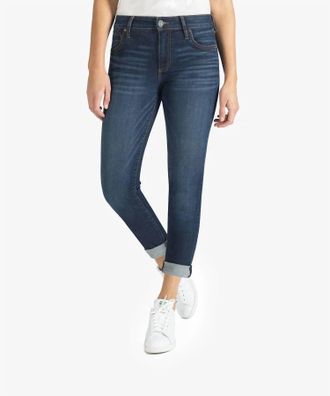 Kut from the Kloth Catherine Mid Rise Boyfriend Jean In Abelia
