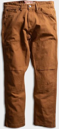 Iron And Resin Mens Union Work Pants In Brown