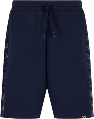 Emporio Armani Logo Series Bermuda Shorts - Heren - Korte Broeken - Blauw - XL - Katoen - Korte Broeken