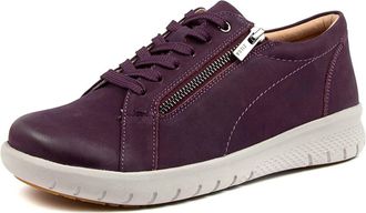 Ziera Womens Solar Sneakers In Purple Nubuck
