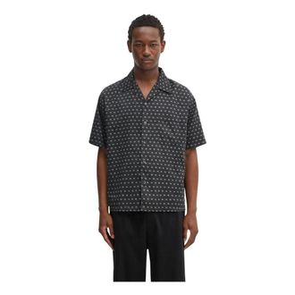 Neighborhood T-shirt met korte mouwen - Heren - Overhemden - Zwart - Maat: XL Katoen
