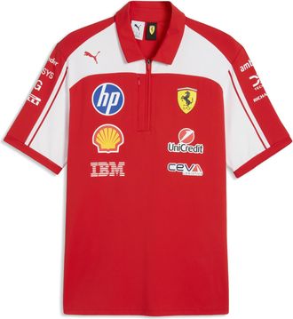 Puma Polo Scuderia Ferrari HP Replica Authentic unisex, Accessori, Rosso, 3XL