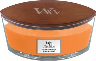 Woodwick Vela Mediana Arom&aacute;tica Con Aroma A Helado De Chile Y Helado