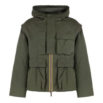 K-Way K-Way, Parkas, male, Green, Size: XL Guillermo Short Parka