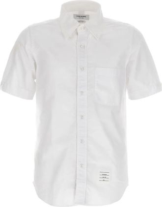 Thom Browne Camicia con bottoni - Bianco