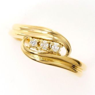 C&A Yellow Gold Yellow Gold (18K) Band Ring (Pre-Owned)