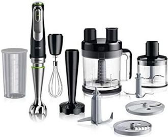 Braun Multiquick 9 Mq 9187xli 0,6 L Batidora De Inmersi&oacute;n 1200 W Negro, Acero Inoxidable