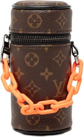 Louis Vuitton Brown Pvc Leather Pouch (Pre-Owned)