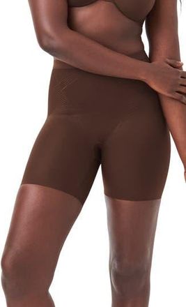 Spanx SPANXshape Invisible Girlshorts in Chestnut Brown at Nordstrom Rack, Size X-Small