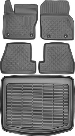 OEM Juego De Alfombrillas Para Coche Y Maletero Para Ford Focus Iii Hatchback (2010-2018)