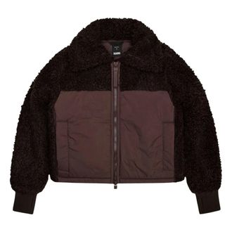 Rains Trikala Vision Fleece W Jacket - Dames - Jassen - Bruin - S - Leer - Jassen