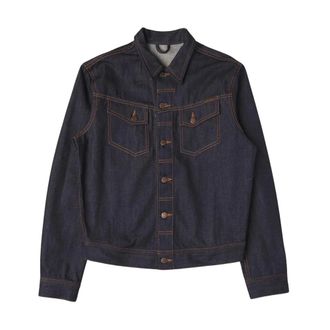 Nudie Jeans Hombre, Chaquetas, Azul, Talla: M