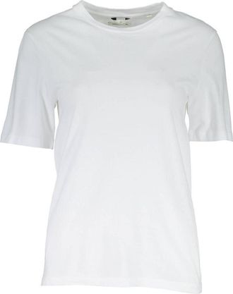 GANT Mens Short Sleeve Crew Neck Tee - White Cotton - Size X-Small