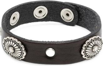 Eraldo Stud-embellished Leather Bracelet