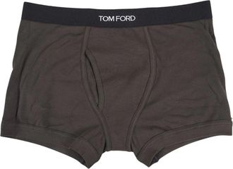 Tom Ford Ondergoed - Heren - Onderbroek - Groen - S - Katoen - Ondergoed