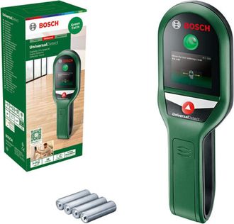 Bosch Detector Universaldetect (gu&iacute;a Paso A Paso En La Pantalla Para Un Manejo Sencillo, Detector De Tacos Y De Cables, En Caja De Cart&oacute;n)