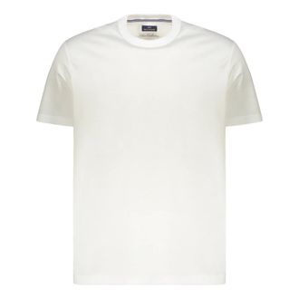 Paul & Shark Paul & Shark, T-Shirts, male, White, Size: 3XL Cotton T-shirt