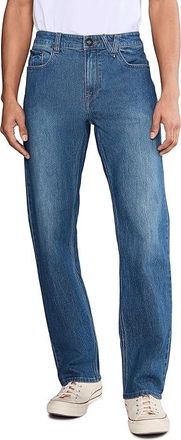 Volcom Kinkade Denim Mens Clothing Park Blue : 34 32, Cotton/Denim/Elastane