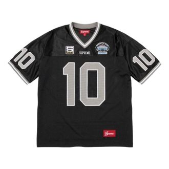 SUPREME SS26 Find God Football Jersey Black SUP-SS26-011-BLK