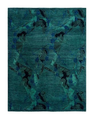 Solo Rugs Contemporary-Modern Wool Overdyed Area Rug