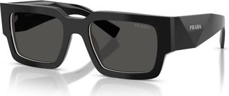 Prada Heren, Accessoires, Zwart, Maat: 54 MM Polyamide