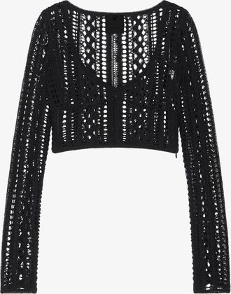 Givenchy Black Fibres Womens Sweatshirt