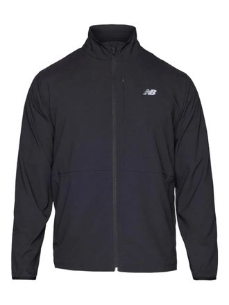 New Balance zip-fastening bomber jacket - men - Recycled Polyester/Spandex/Elastane - S - Black