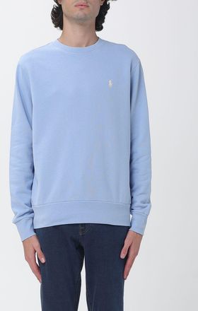 Polo Ralph Lauren Recycled Cotton Blend Crewneck Sweatshirt with Pony Logo