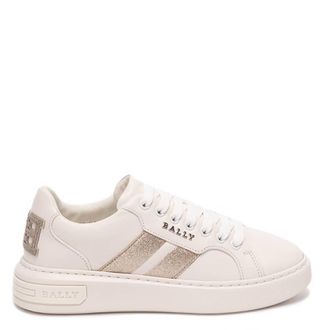 Bally Melany Leather Low-Top Sneakers