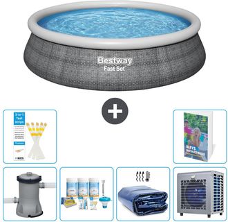 Bestway Piscina Bestway Fast Set Redonda - 457x84 Cm - 7-piezas S302