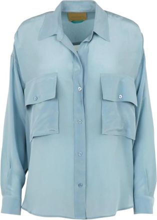 Momoni Donna, Camicette, Blu, 2Xs, new