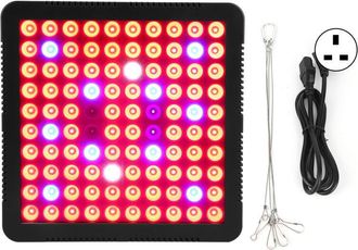 OEM L&aacute;mpara De Cultivo De 300 W Con 100 Chips Led, Panel Led De Espectro Completo Para Plantas, Luminaria De Cultivo 85264v, Enchufe Del Reino Unido