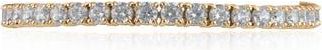 Jardin Classic Cubic Zirconia Tennis Bracelet in Clear/Gold at Nordstrom Rack, Size 6.75