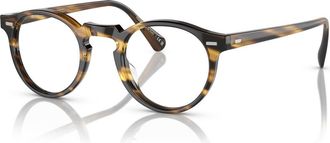 Oliver Peoples 45mm Phantos optical glasses in Tortoise Shell Black at Nordstrom