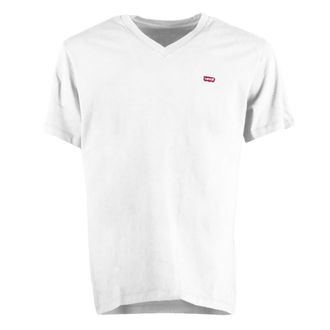 Levi's Original Hm V-hals Wit T-shirt