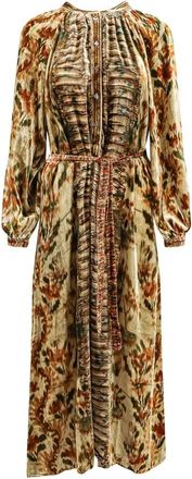 Pierre-Louis Mascia Midi Jurk - Dames - Casual kleedjes - Veelkleurig - M - Kleedjes