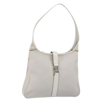 Ferragamo Borsa a spalla in nylon Pre-owned - - Pre-owned - Donna - Grigio - ONE SIZE
