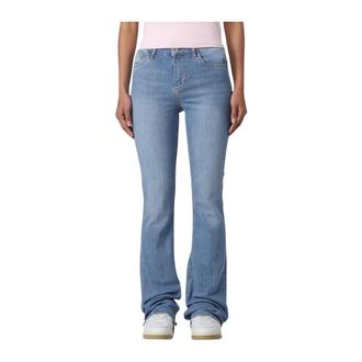 Liu Jo Dames, Jeans, Blauw, Maat: W33 Katoen