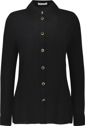 Alessandra Rich Zwarte Blouses voor Vrouwen - Dames - Overhemden - Zwart - S - Overhemden