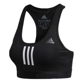 adidas (WMNS) adidas Dont Rest Alphaskin Sport+ Padded 3-Stripes Bra Black Asia Sizing DT4026